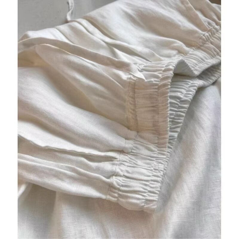 Ensemble chemise et pantalon l - Linen Pant Wide avis et prix