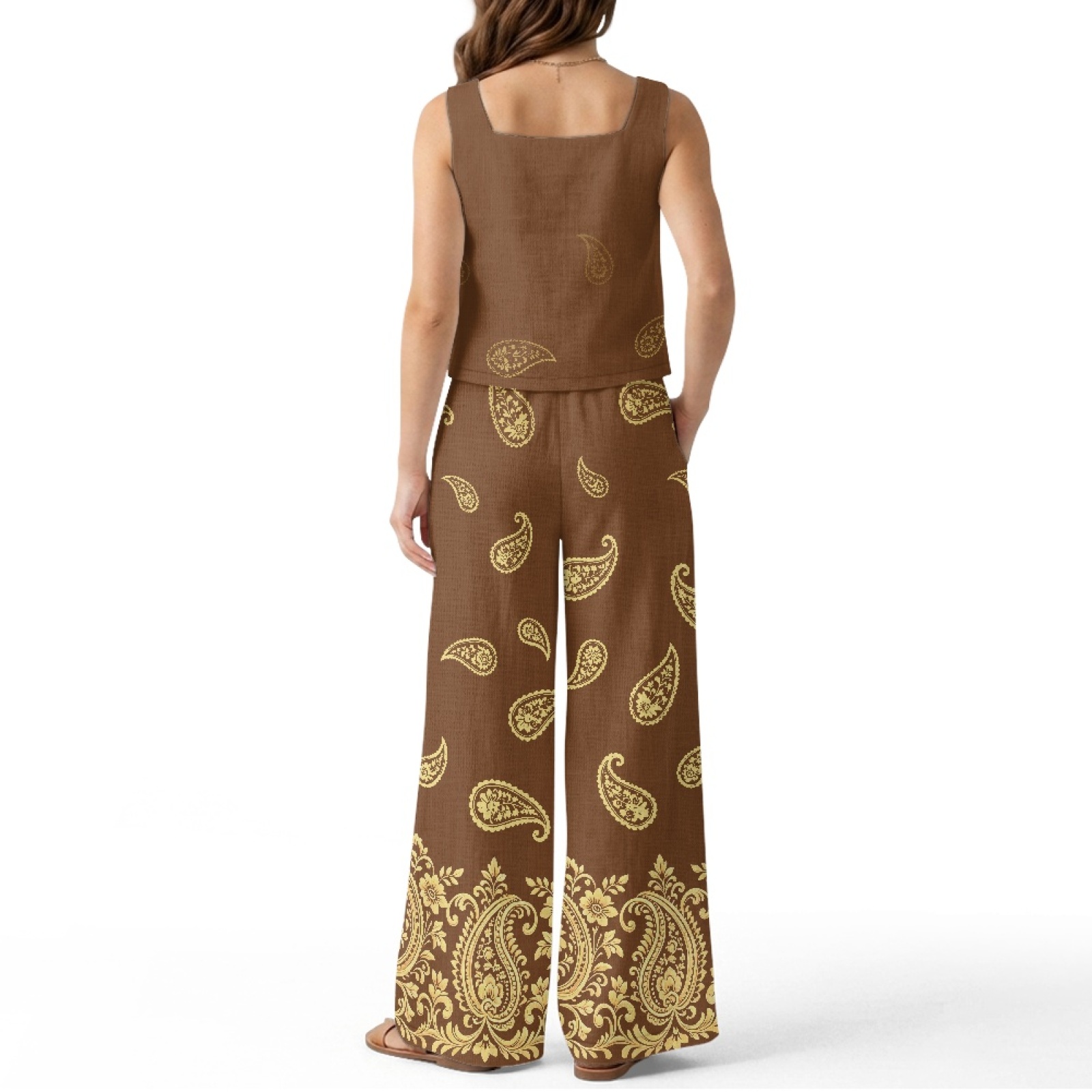 INSTANTARTS Ensemble de gilets - Linen Pant Wide avis et prix
