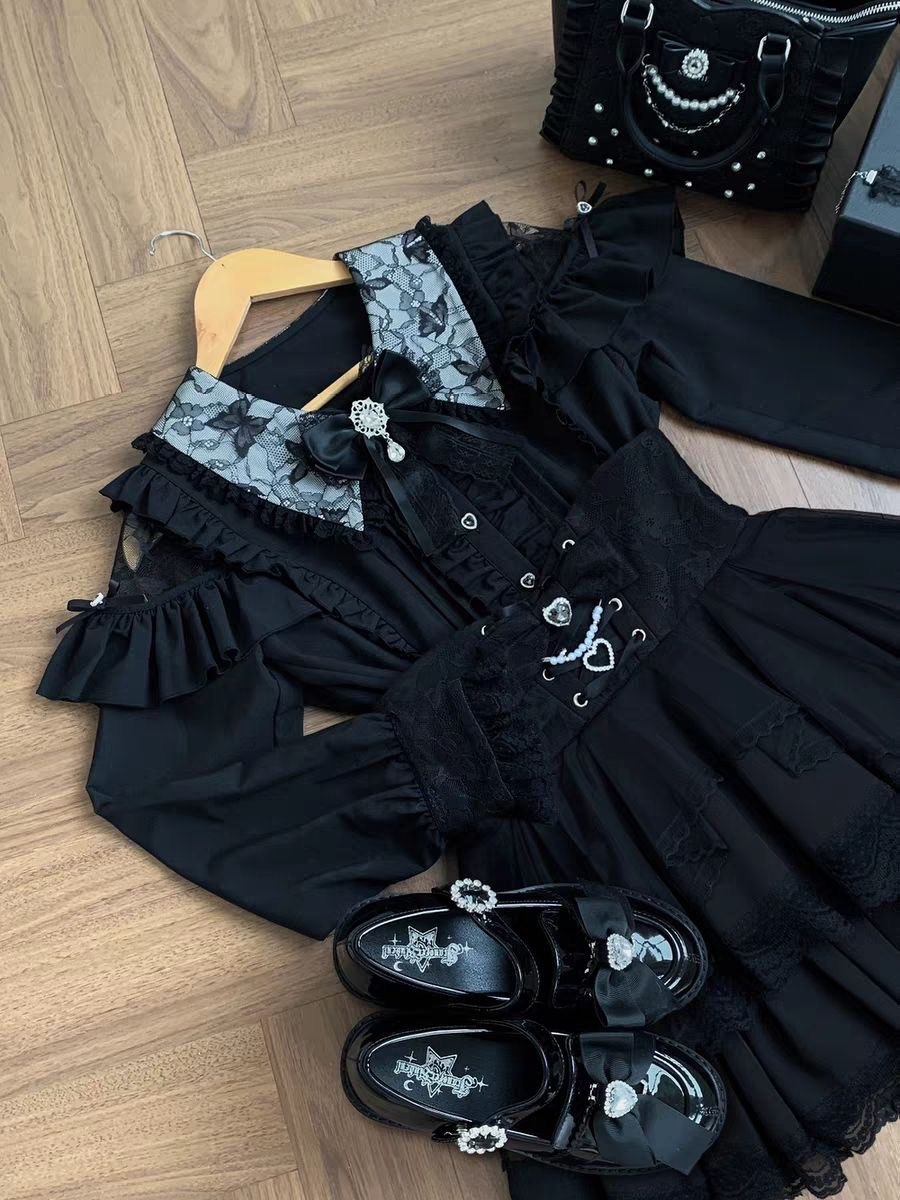Ensemble jupe Harajuku Kawaii  - Blouse Off Shoulder avis et prix