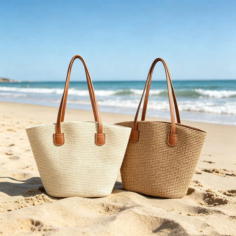 CLAREGQI Sac fourre-tout en pa - Tote Bag Beach avis et prix