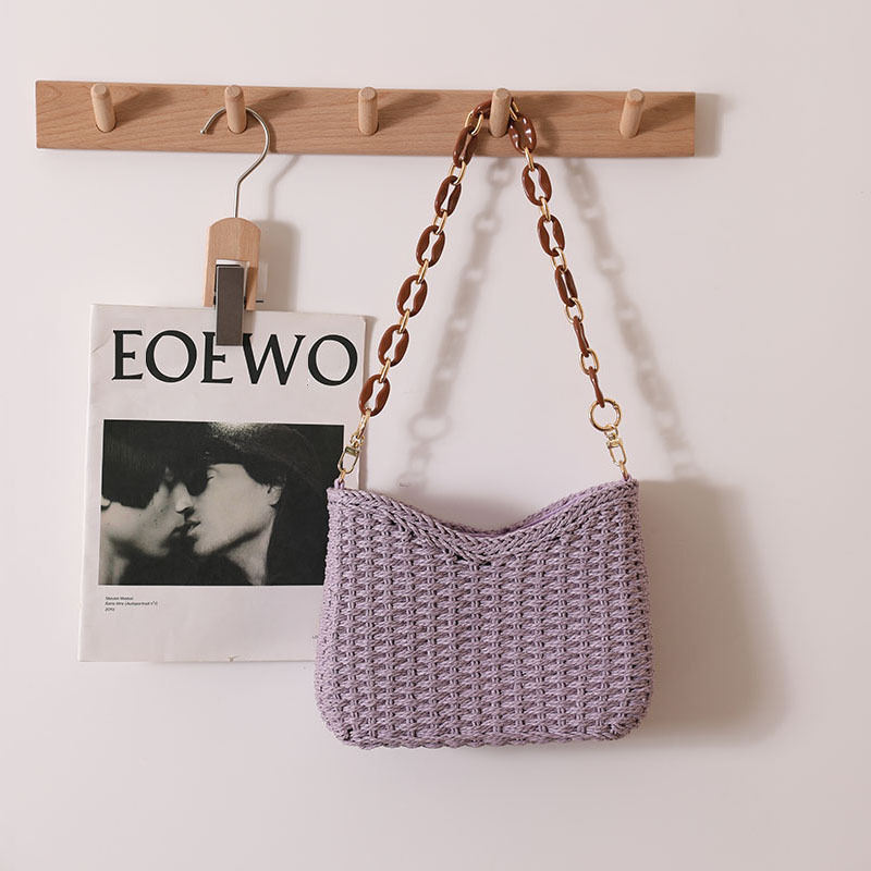 Sac en paille tressée pour fem - Tote Bag Beach avis et prix