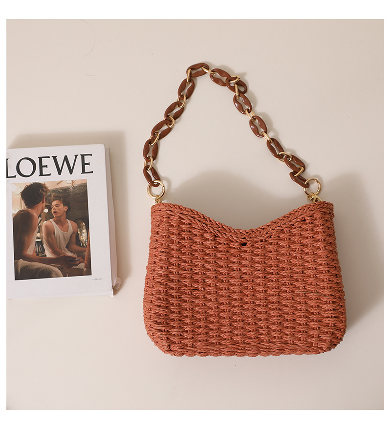 Sac en paille tressée pour fem - Tote Bag Beach avis et prix