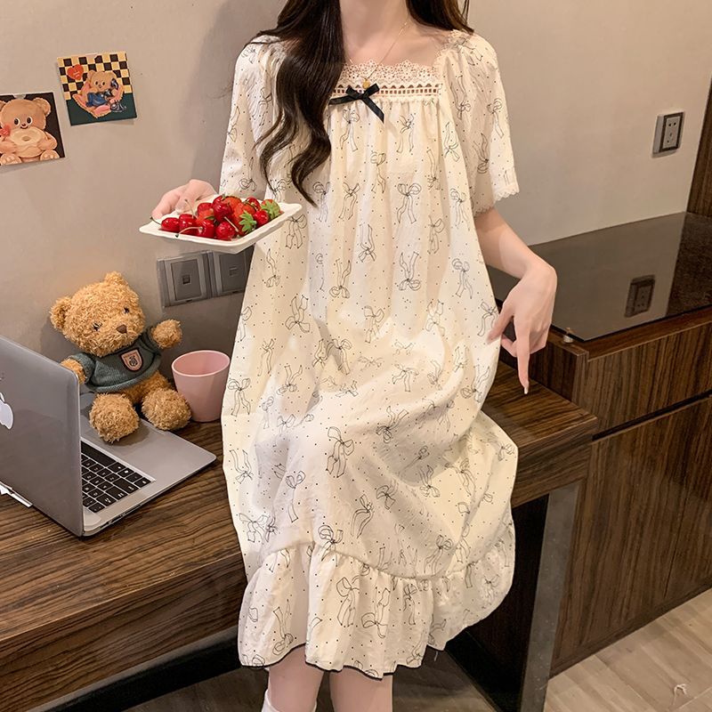 Robe de nuit style princesse g - Romper Floral Print avis et prix