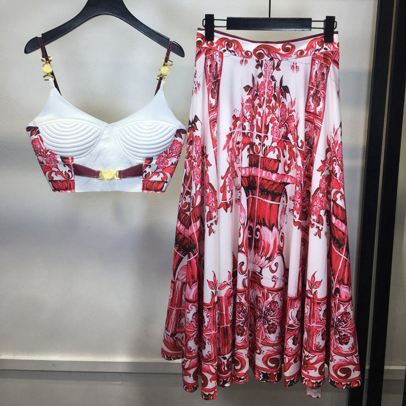 Ensemble d'été bohème en porce - Romper Floral Print avis et prix