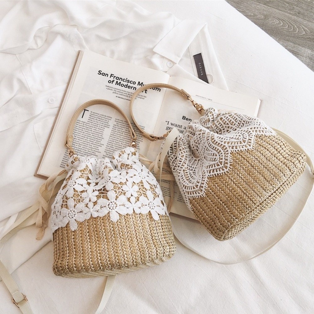 Sac à bandoulière vintage en p - Tote Bag Beach avis et prix