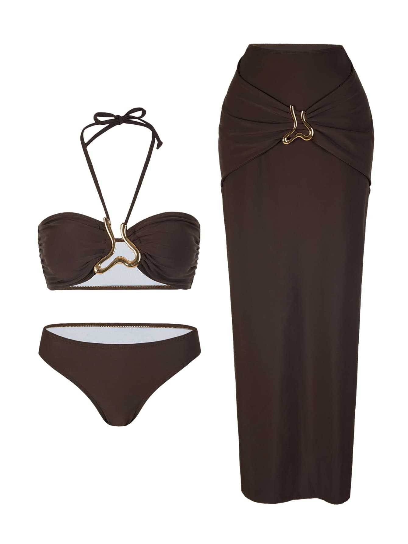 Maillot de bain deux pièces po - Swimsuit Bikini Ruched avis et prix