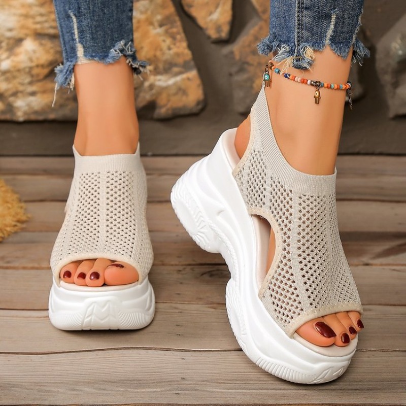 Sandales compensées pour femme - Wedge Espadrille Women avis et prix