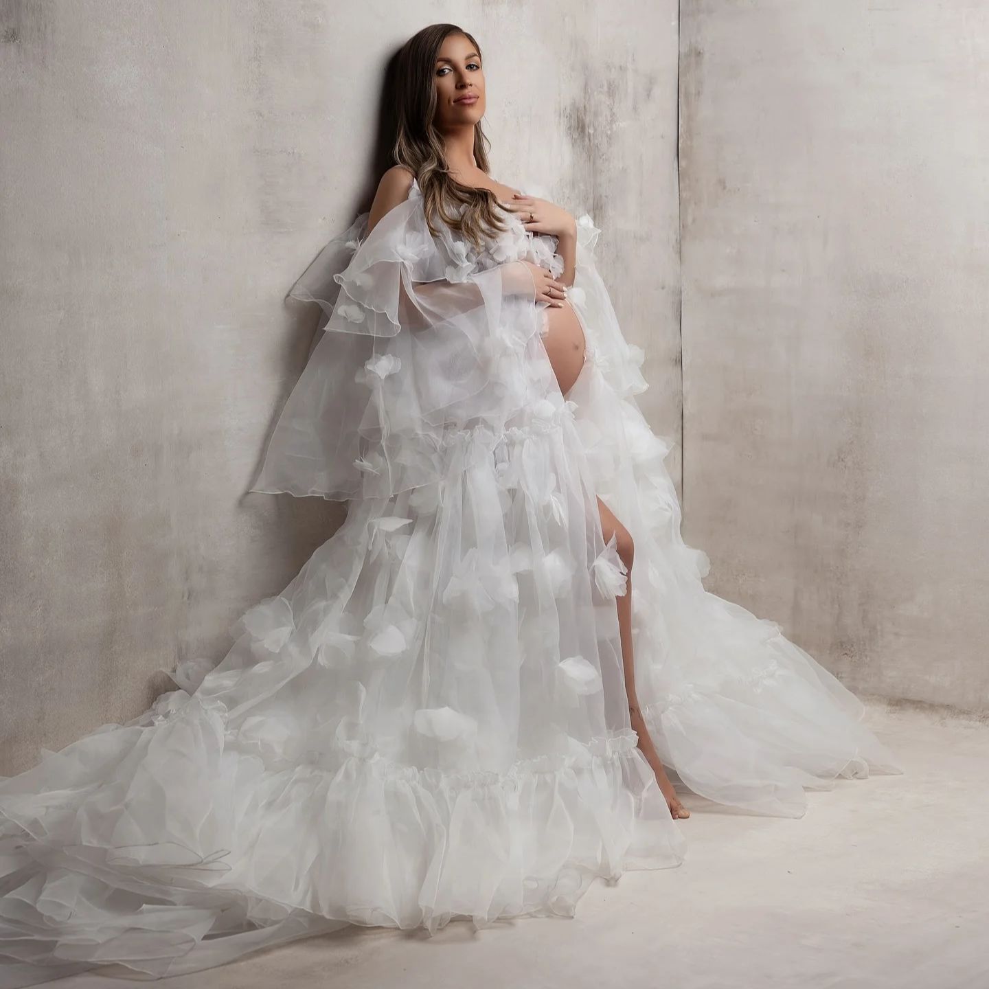 Enveloppement de mariée en Tul - Kimono Sheer Floral avis et prix