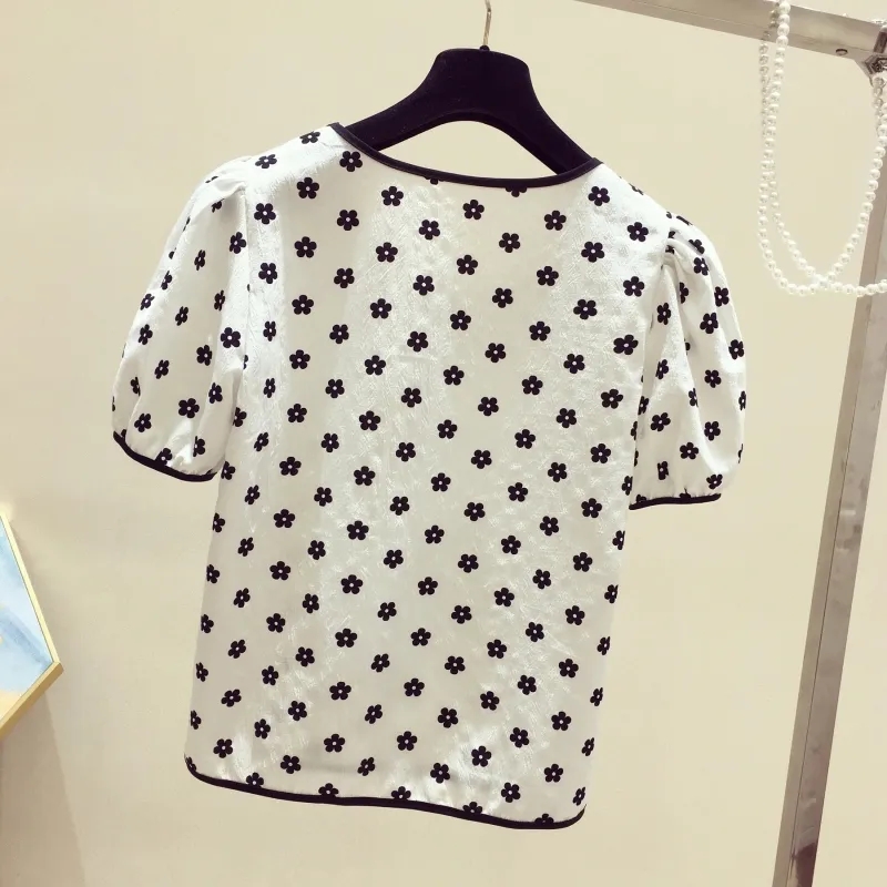 Chemisier Femme en Coton à Imp - Romper Floral Print avis et prix
