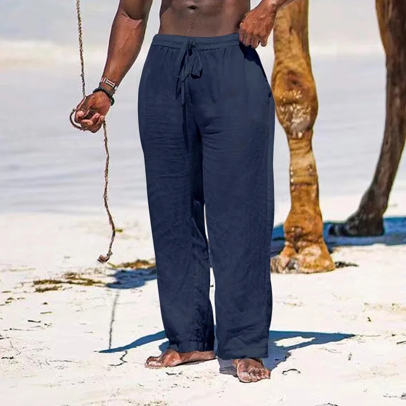 Pantalon en coton et lin pour  - Linen Pant Wide avis et prix