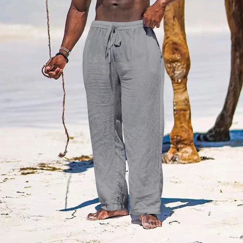 Pantalon en coton et lin pour  - Linen Pant Wide avis et prix