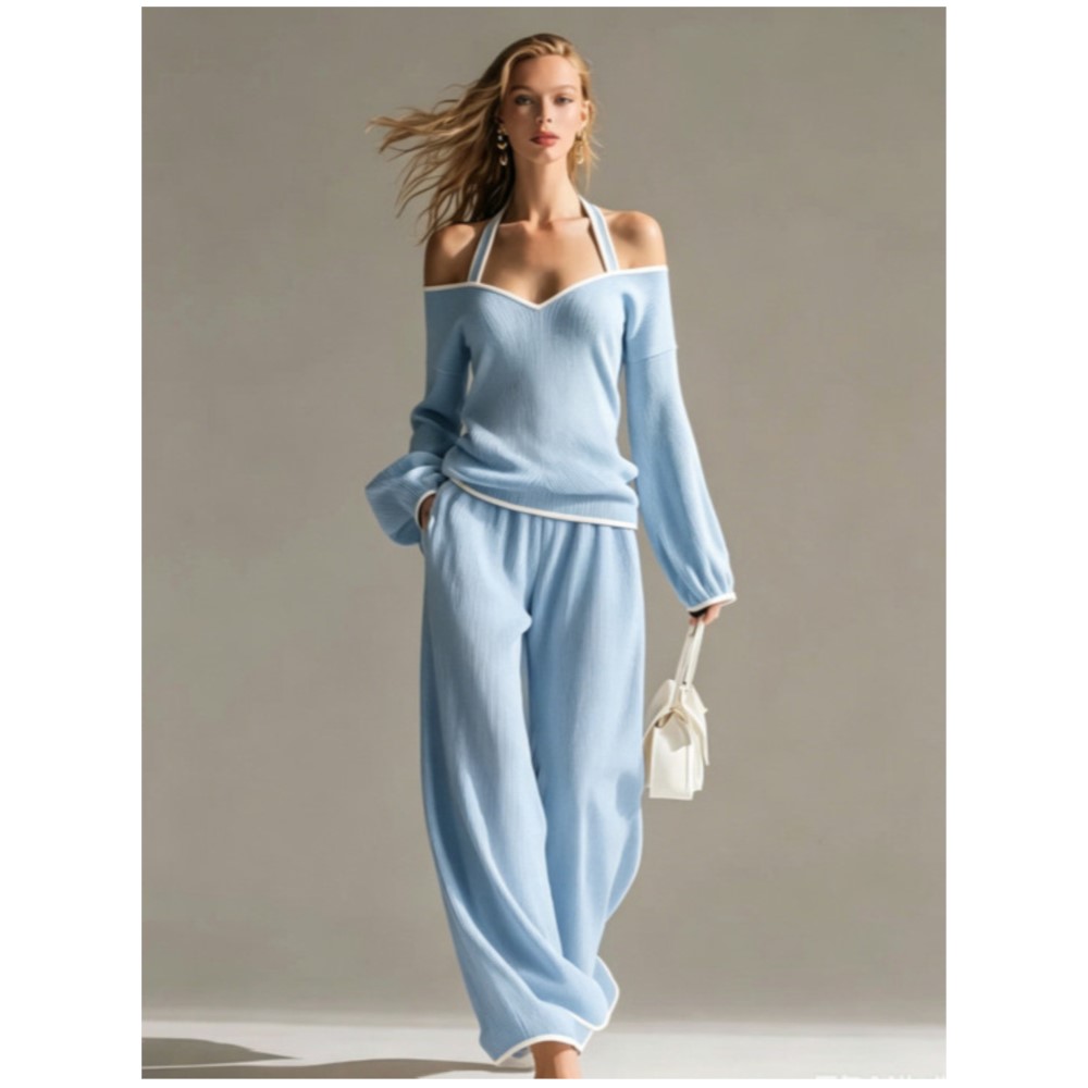 Ensemble 2 pièces pour femmes, - Blouse Off Shoulder avis et prix