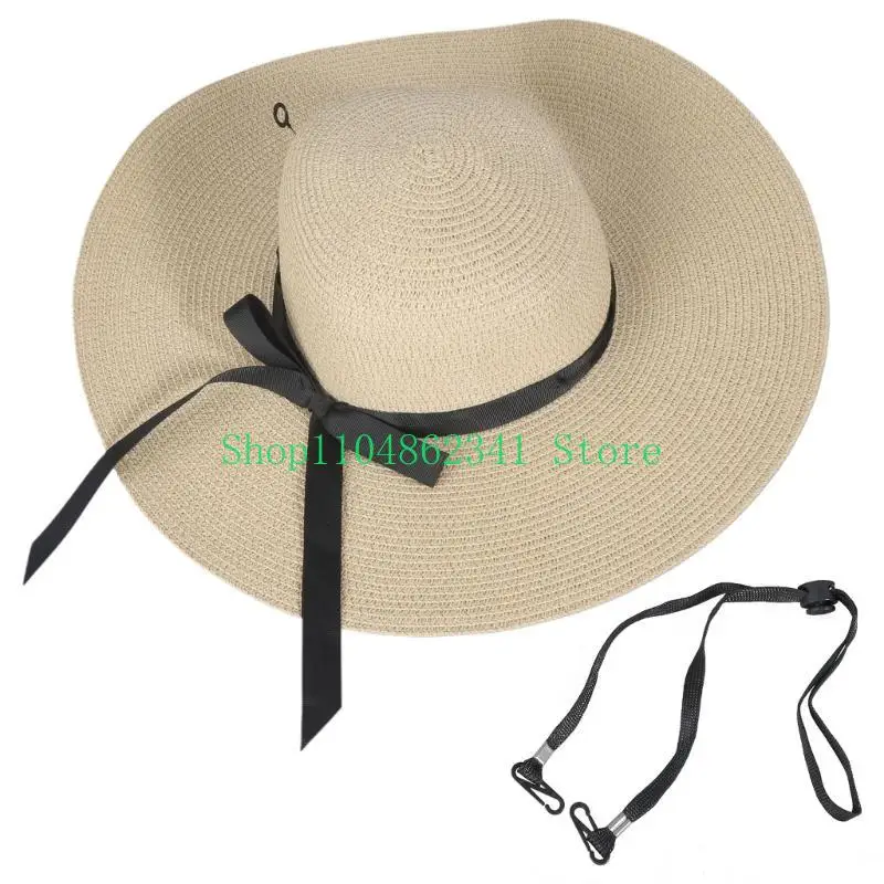 652F Chapeau de paille souple  - Hat Floppy Wide avis et prix